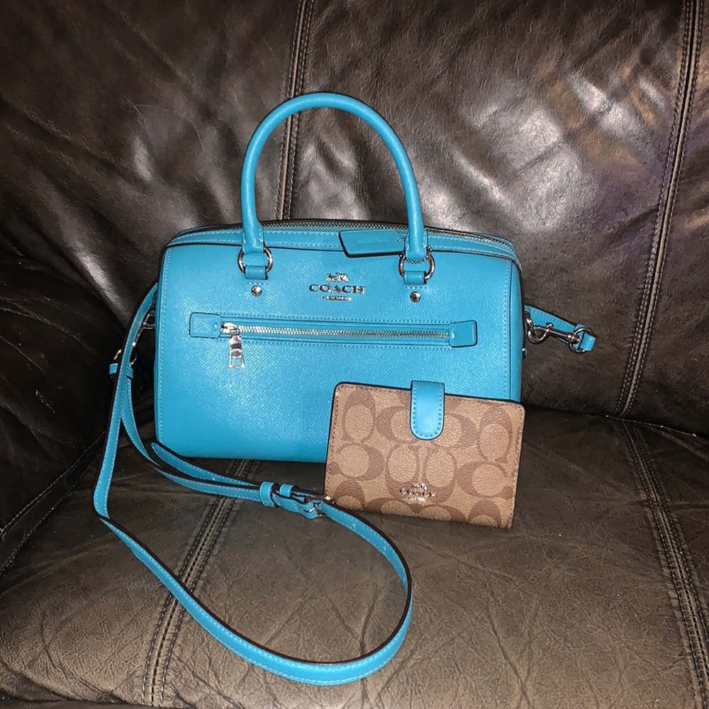 Coach purse and wallet
